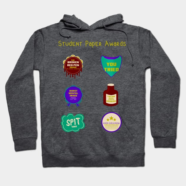 College Paper Award Set Hoodie by LochNestFarm